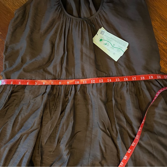 InWear “Rory” brown dress. Size 36/Small Sleeveless Maxi, loose fitting. NWT. - Picture 14 of 16